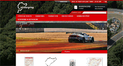 Desktop Screenshot of nuerburgring-shop.de